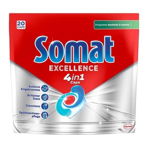 Somat EXCELLENCE 4in1 Spülmaschinentabs, 20 St.