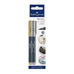 FABER-CASTELL Metallics Marker BK Farbe 250/251