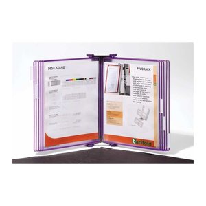tarifold Wand-Sichttafelsystem Candy Line 414178 DIN A4 violett mit 10 St. Sichttafeln, 1 St.
