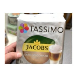 TASSIMO JACOBS LATTE MACCHIATO CLASSICO Kaffeediscs, Arabica- und Robustabohnen 8 St.