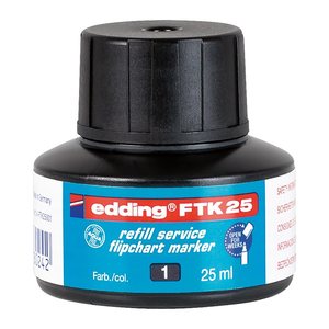 edding Nachfülltinte FTK 25 schwarz