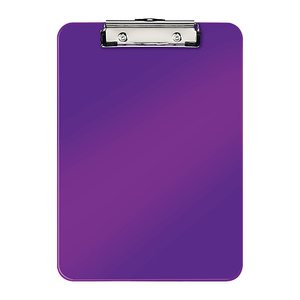 LEITZ Klemmbrett WOW 3971 DIN A4 violett Kunststoff, 1 St.