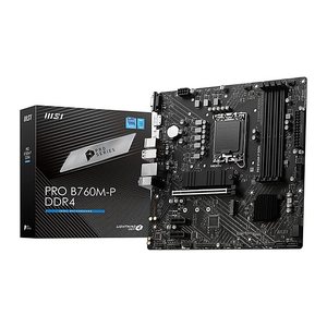 MSI PRO B760M-P DDR4 (B760,S1700,mATX,DDR4)