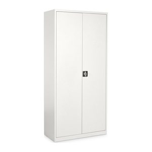 Aktenschrank aus Stahl – 800 x 380 (4,5 OH) – Korpus in Reinweiß