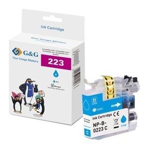 G&G XL-Druckerpatrone kompatibel mit Brother LC-223C