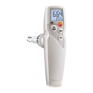 testo 205 pH- und Temperatur-Messgerät weiß, 1 Set