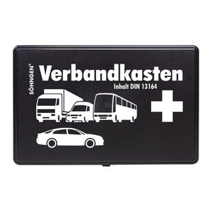 SÖHNGEN Verbandskasten KFZ KU DIN 13164 Standard schwarz