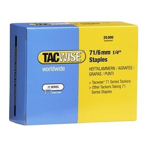 TACWISE™ Tackerklammern Typ 71/6mm, 0367 6 mm, 20.000 St.