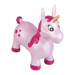 Idena Hüpftier Einhorn pink