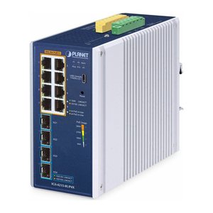 PLANET Industrial L2/L4 8-Port PoE++ Managed Switch IGS-4215