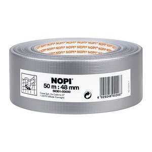 NOPI Gewebeband silber 50,0 mm x 50,0 m 1 Rolle