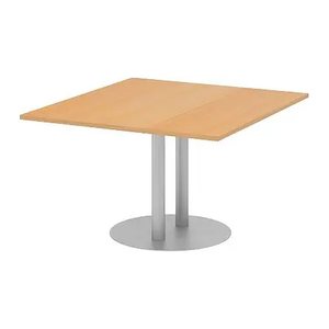 HAMMERBACHER Verbindungsplatte KT12S buche, silber rechteckig 120,0 x 130,0 x 74,0 cm