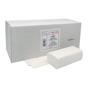 FRIPA Papierhandtücher 4052106 Comfort Zick-Zack-Falzung 2-lagig weiß, 2.250 Tücher