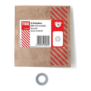 TOX Unterlegscheiben 133490784 8,4 mm, 10 St.
