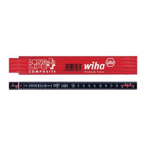 Wiha Meterstab Longlife® Plus Composite, 37067, Kunststoff 200 cm