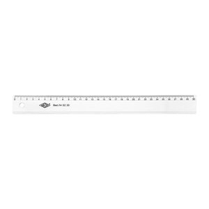 WEDO Lineal 30 cm Kunsststoff transparent