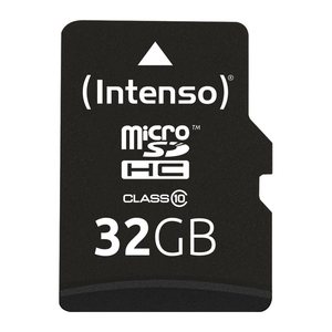 Intenso Speicherkarte microSDHC-Card Class 10, 32 GB, 1 St.
