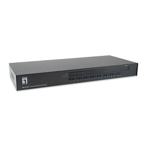 LevelOne KVM Switch 16-Port VGAx16 USB 1.1x2 PS/2x2 VGA sw