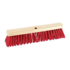 Nölle Besenkopf Saalbesen rot Holz 60,0 cm breit