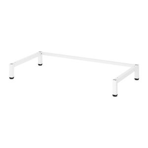 HAMMERBACHER FlexWall Möbelfüße weiß 79,8 x 39,8 x 10,2 cm