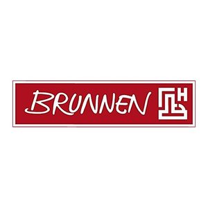 BRUNNEN Federmäppchen befüllt braun 14-teilig, 19,5 x 13,5 cm
