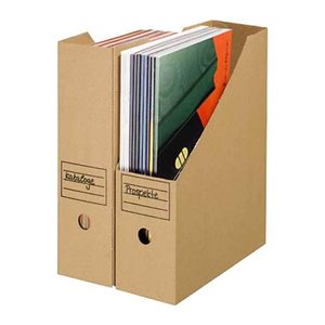 Top-Print Archiv-Stehsammler braun, 10 St.