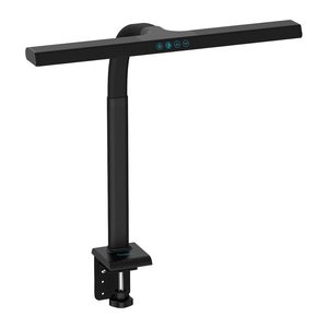DIGITUS LED Schreibtisch-Leuchte 50cm, 1025lm, 7W, schwarz