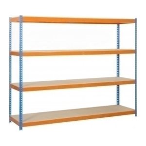 Simonrack Schwerlast-Weitspannregal ECOFORTE 1504-4 458100047201548 orange, blau 150,0 x 45,0 x 200,0 cm