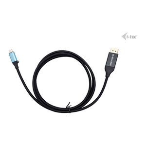 i-tec® USB C/DisplayPort Kabel 1,5 m schwarz, 1 St.