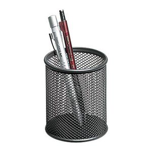 Zeller Stiftehalter Meshline anthrazit Metall, lackiert 8,3 x 8,3 x 9,5 cm