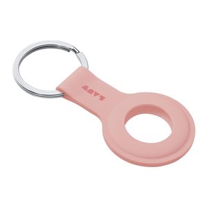 LAUT HUEX TAG Blush Pink keyring holder for Apple AirTags