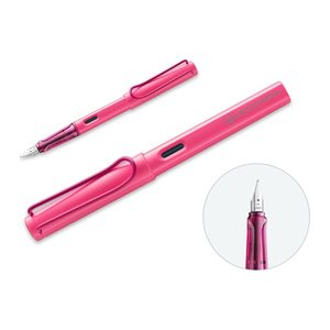 LAMY safari  Patronenfüller neonpink M (mittel), 1 St.