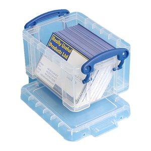 Really Useful Box Aufbewahrungsbox 0,3 l transparent 12,0 x 8,5 x 6,5 cm, 1 St.