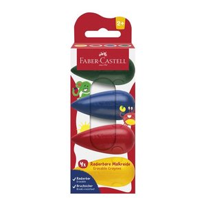 FABER-CASTELL Wachsmalstifte farbsortiert, 4 St.