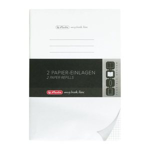 Herlitz Refill my.book flex A4 2x 40Bl. kariert FSC Mix