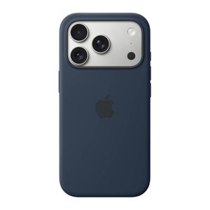 Apple Silikon Case mit MagSafe Handy-Cover für Apple iPhone 17 Pro mitternacht