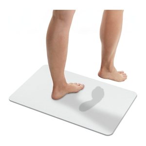 WENKO Badematte Simi weiß 39,0 x 60,0 cm