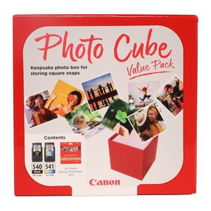 Canon PG-540 + CL-541 schwarz, color Druckköpfe + Fotopapier, 2er-Set
