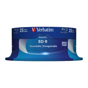 Verbatim Datalife BD-R Blu-ray 25GB 6x 25er Spindel