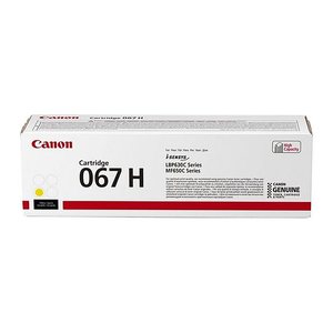 Canon 067H Y  gelb Toner