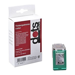 dots  color Druckerpatrone kompatibel zu HP 351XL (CB338EE)