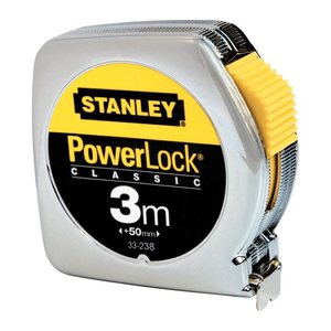 STANLEY Maßband Powerlock 1-33-218, Stahl 3 m