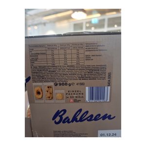 Bahlsen Süßes Dreierlei Kekse 988,0 g, 150 St.
