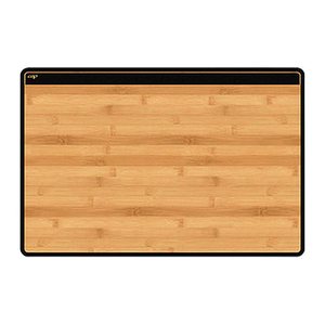 cep Schreibtischunterlage schwarz/bambus Kunststoff 58,5 x 38,5 cm, 1 St.