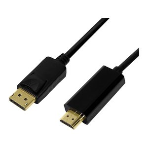 Logilink DisplayPort-Kabel DP 1.2 zu HDMI 1.4 1m black
