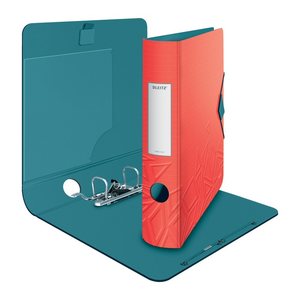LEITZ Active Urban Chic Ordner rot Kunststoff 6,5 cm DIN A4, 1 St.