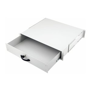 Equip 19" Schublade für Serverschränke abschl. 2U RAL7035