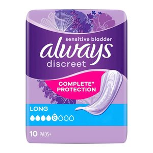 always Slipeinlagen discreet Long, 10 St.