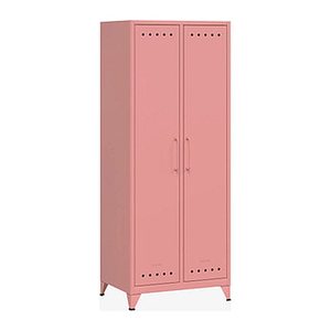 BISLEY Stahlschrank Fern Maxi FERMAX620 pastelpink 1 Fachboden 70,0 x 51,0 x 180,0 cm, aufgebaut, 1 St.