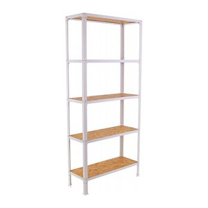 Simonrack Regal SIMONHOME CLICK MINI 8425437128950 weiß, braun 80,0 x 30,0 x 180,0 cm